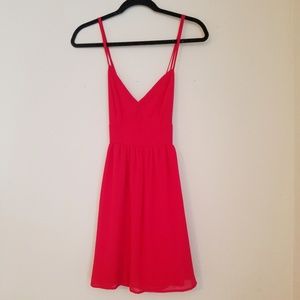 Charlotte Russe cherry red dress